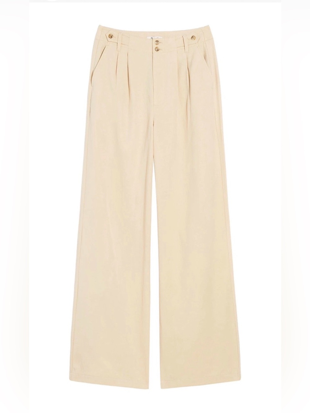 Madewell Harlow Wide Leg Pant in Harvest Moon Size 00 $118